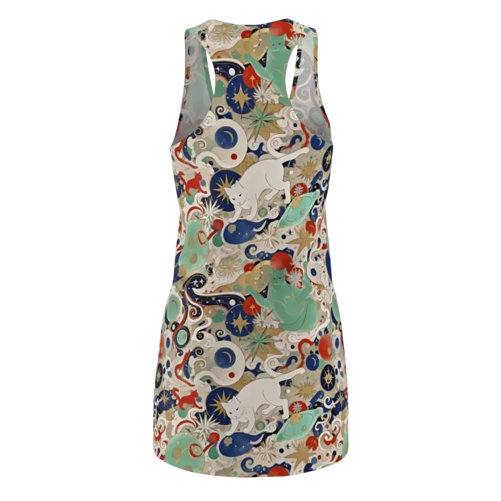 Astral Whiskers on Racerback Dress — Back