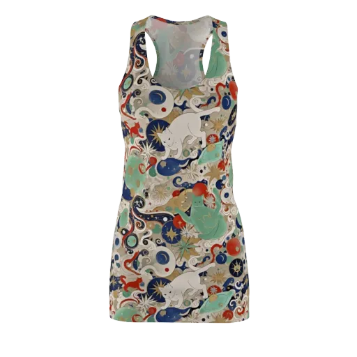 Astral Whiskers on a Racerback Dress
