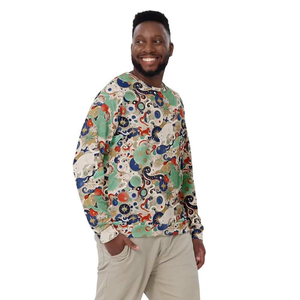 Astral Whiskers on Sweatshirt — Front