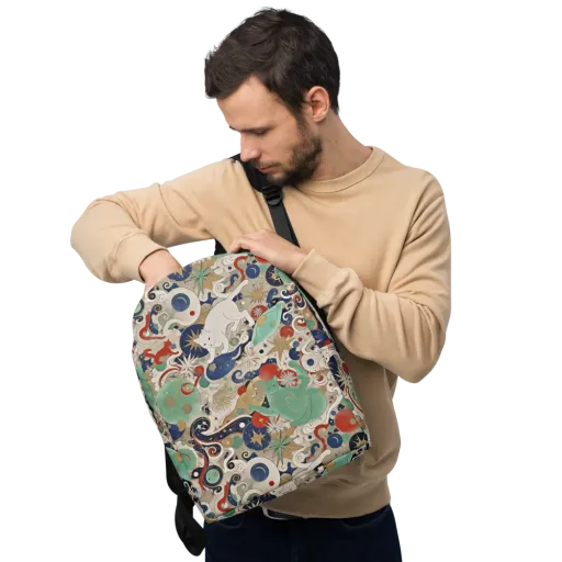 Astral Whiskers on a Minimalist Backpack