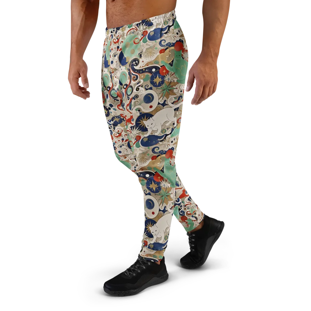 Astral Whiskers on Men's Joggers — Left
