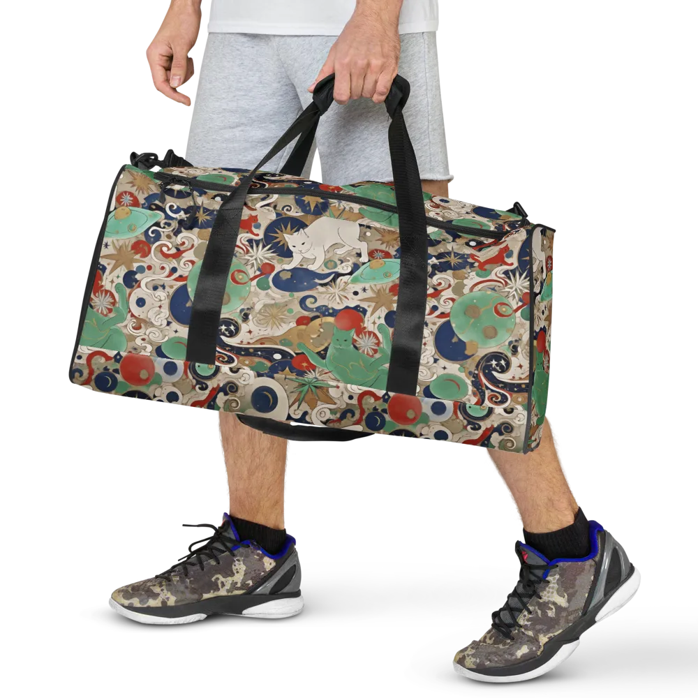 Astral Whiskers on Duffle Bag — Front