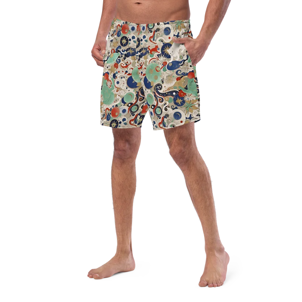 Astral Whiskers on Swim Trunks — Left Front