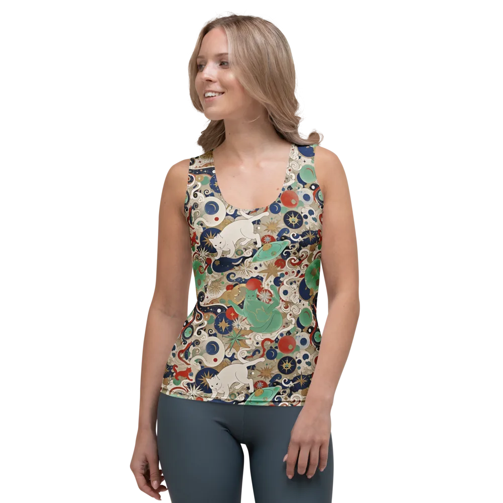 Astral Whiskers on Women's Tank Top — Front