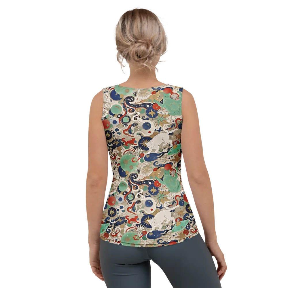 Astral Whiskers on Women's Tank Top — Back