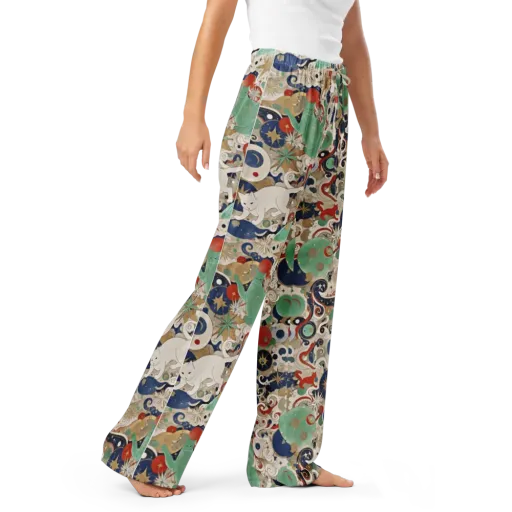 Astral Whiskers on a Women's Pajama Pants