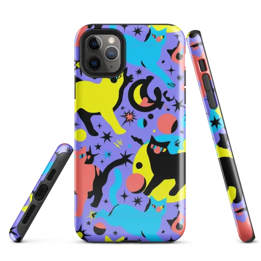 Lunar Meowdown on a Tough Case for iPhone®