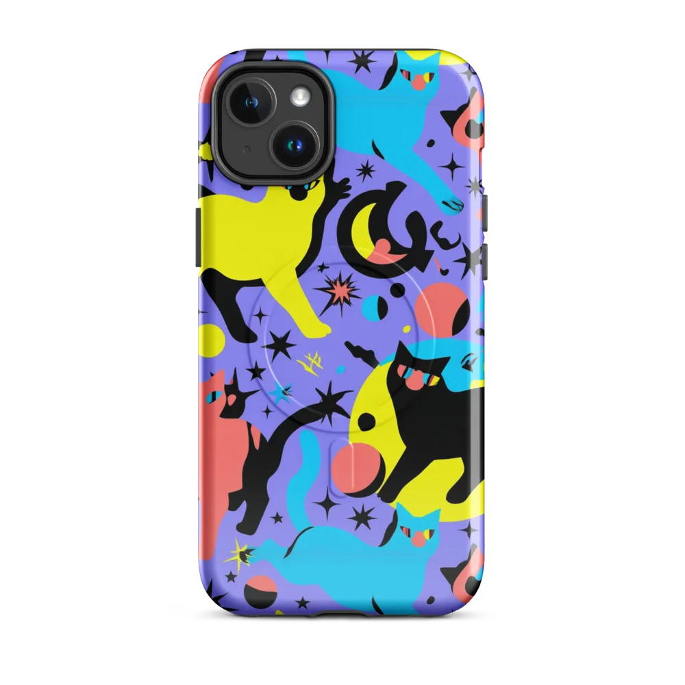 Lunar Meowdown on MagSafe Tough Case for iPhone® — Front