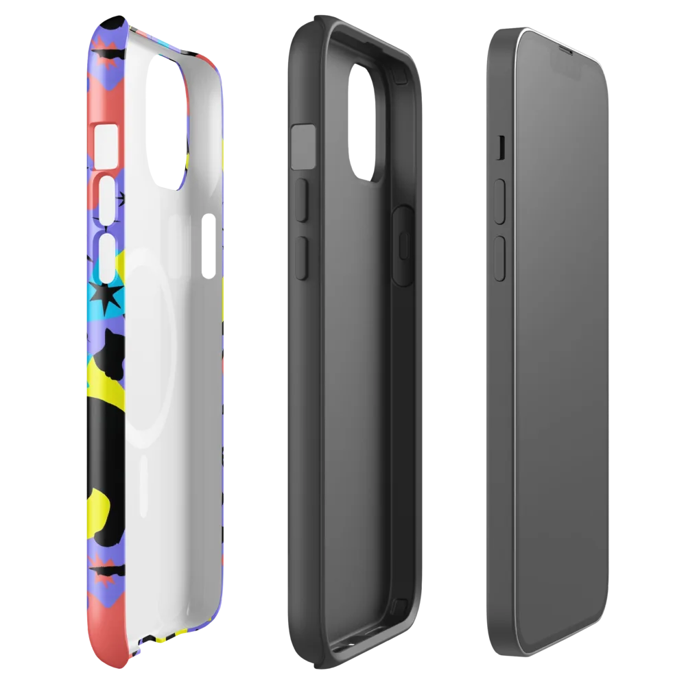 Lunar Meowdown on MagSafe Tough Case for iPhone® — Front