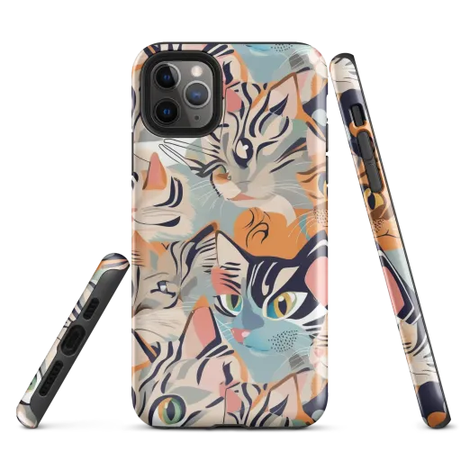 Calico Kaleidoscope on a Tough Case for iPhone®