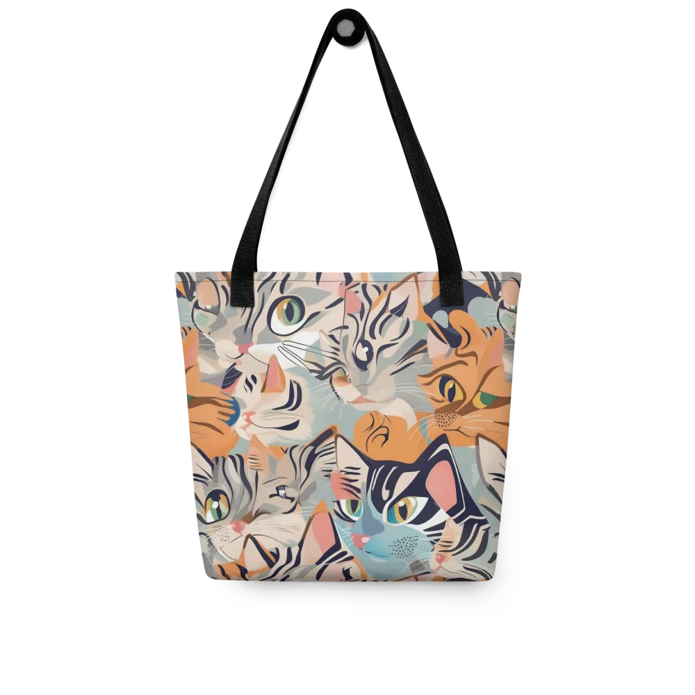 Calico Kaleidoscope on Tote Bag — Front