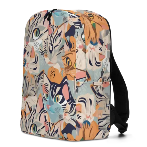 Calico Kaleidoscope on a Minimalist Backpack