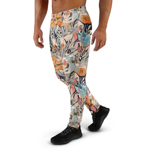 Calico Kaleidoscope on a Men's Joggers