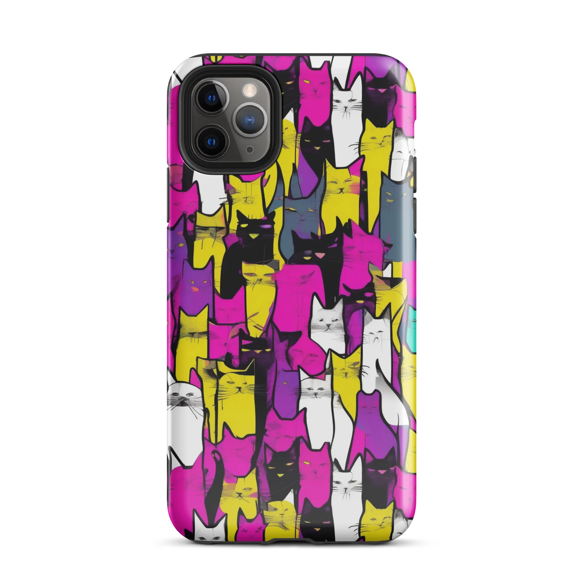 Feline Fever on Tough Case for iPhone® — Front