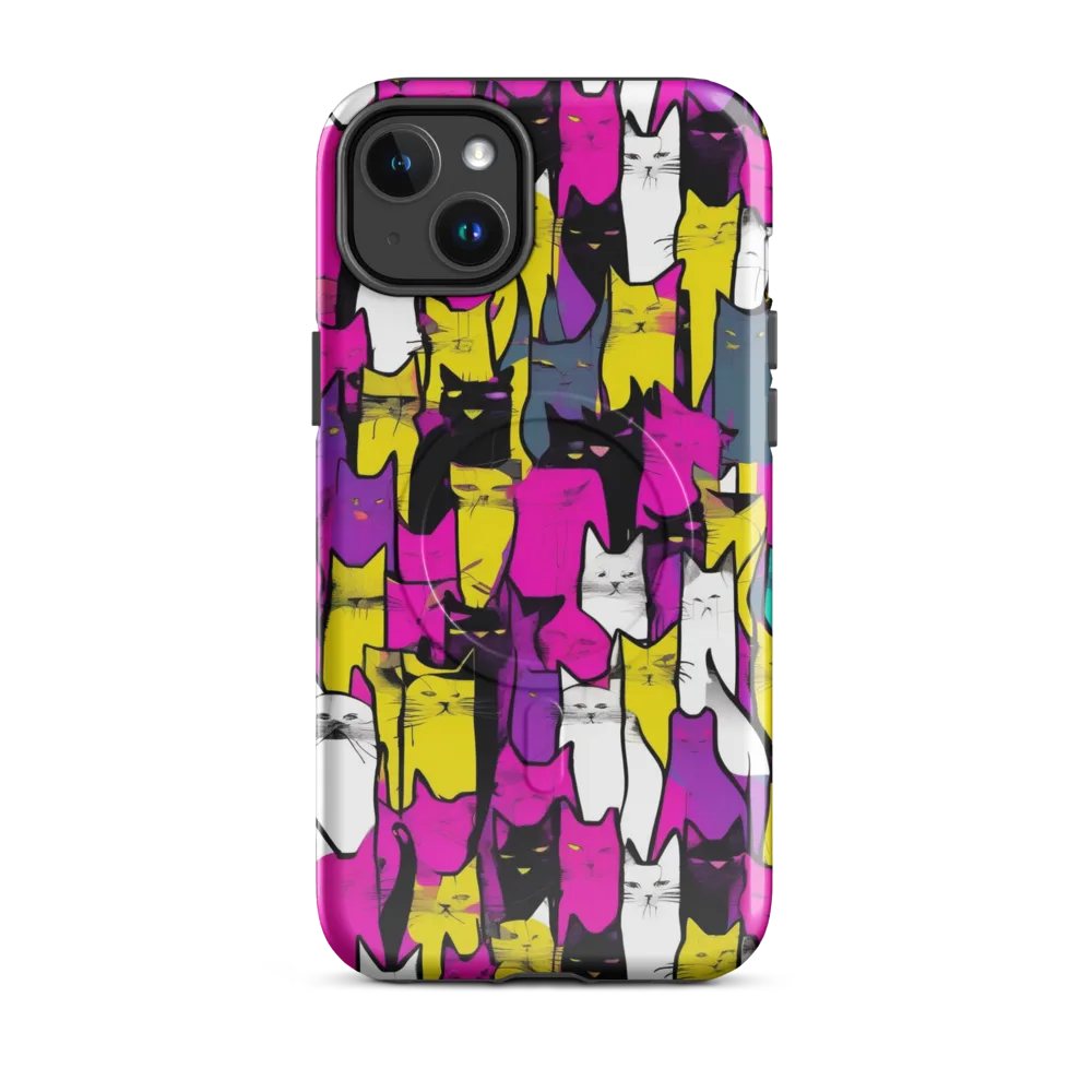 Feline Fever on MagSafe Tough Case for iPhone® — Front