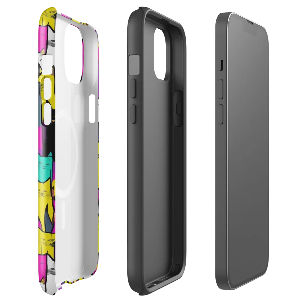 Feline Fever on MagSafe Tough Case for iPhone® — Front