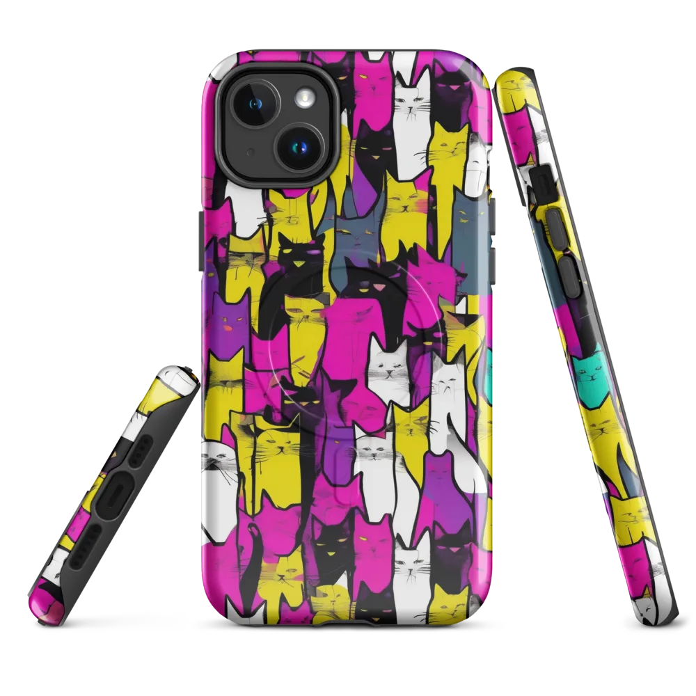 Feline Fever on MagSafe Tough Case for iPhone® — Front
