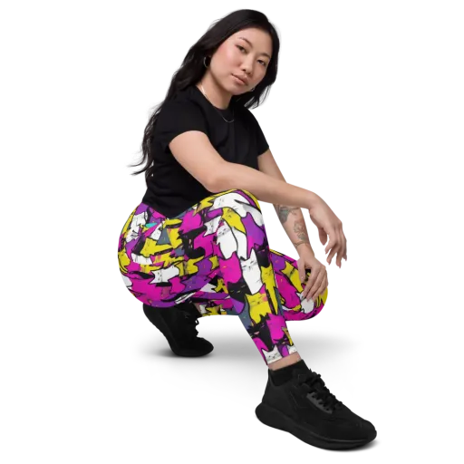 Feline Fever on a Leggings with Pockets