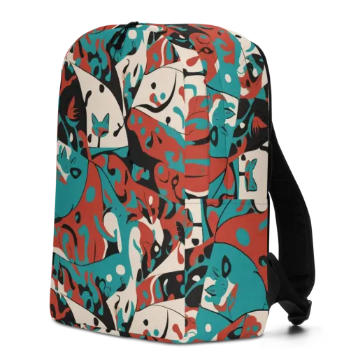 Coral Catwalk on a Minimalist Backpack