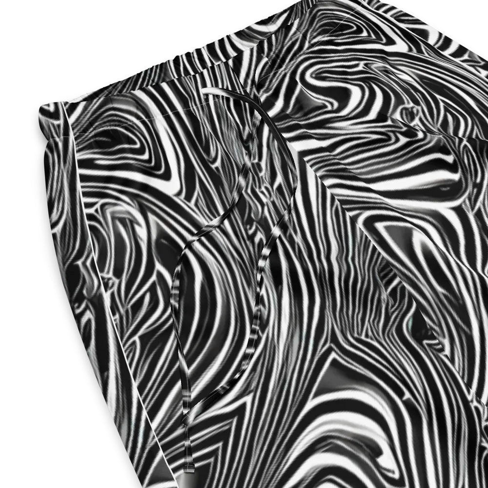 Monochrome Vortex on Women's Pajama Pants — Product details