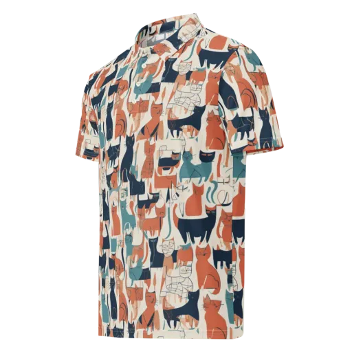 Catwalk Chorus on a Men's Slim Fit Polo Shirt
