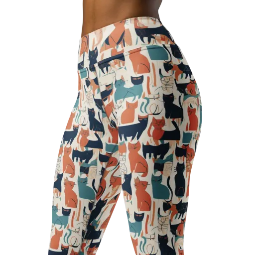 Catwalk Chorus on a Yoga Leggings