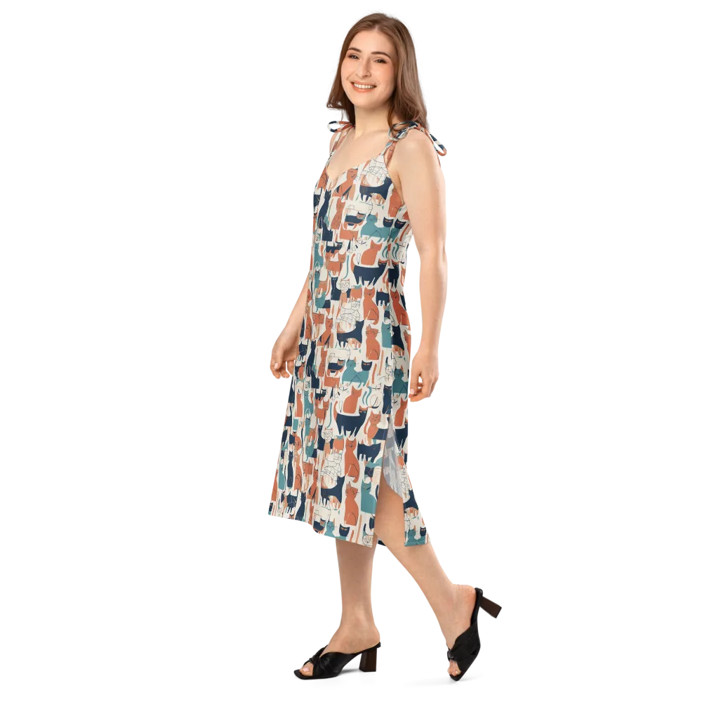 Catwalk Chorus on Slip Dress — Left Front