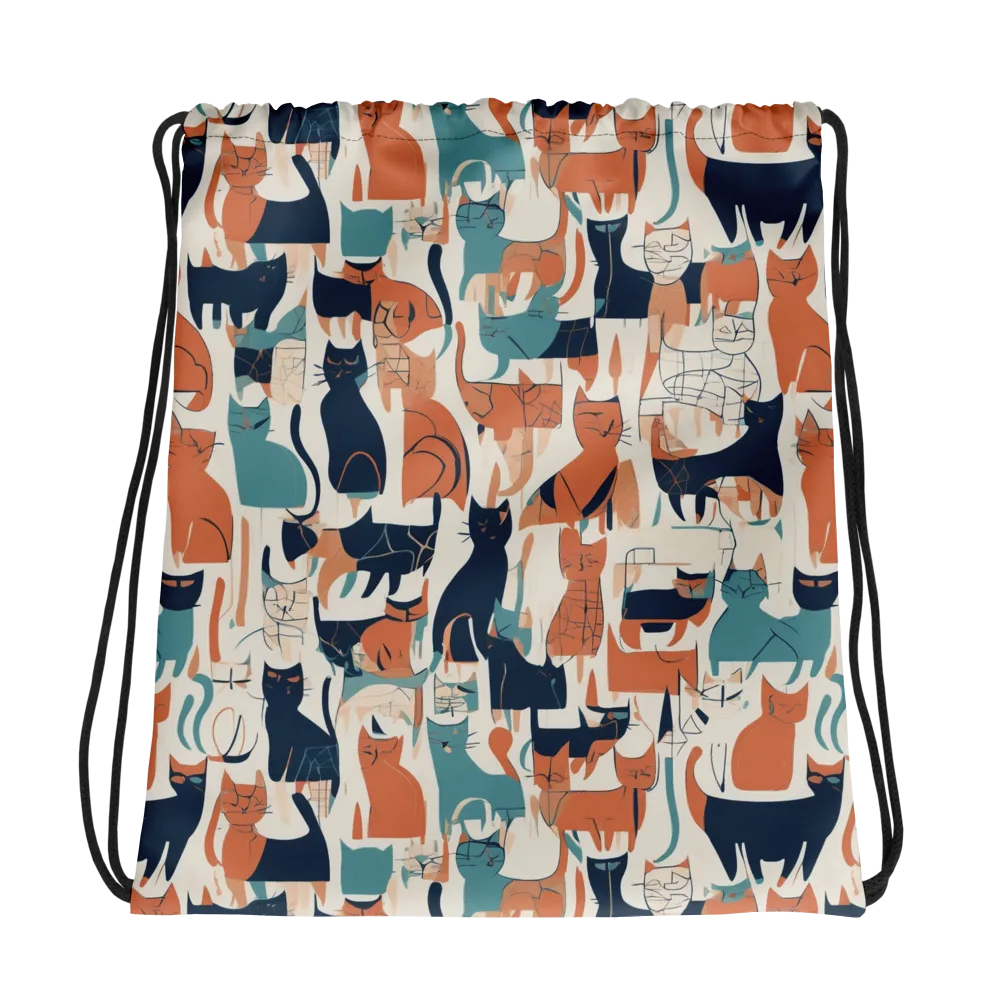 Catwalk Chorus on Drawstring Bag — Photo