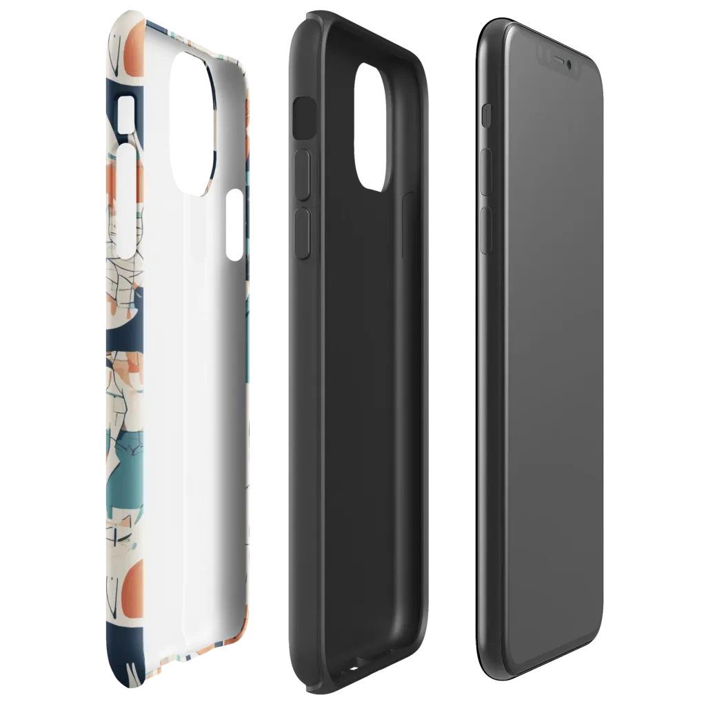 Catwalk Chorus on Tough Case for iPhone® — Right