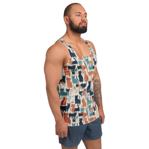Catwalk Chorus on a Men's Tank Top