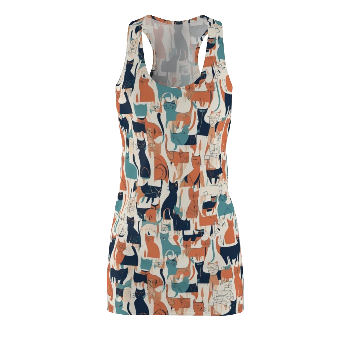 Catwalk Chorus on Racerback Dress — Front