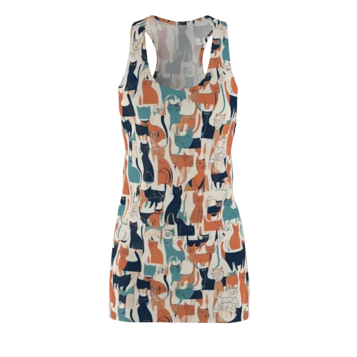 Catwalk Chorus on a Racerback Dress