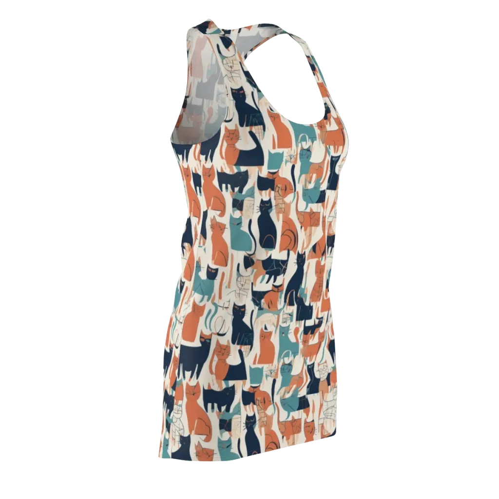 Catwalk Chorus on Racerback Dress — Front Side