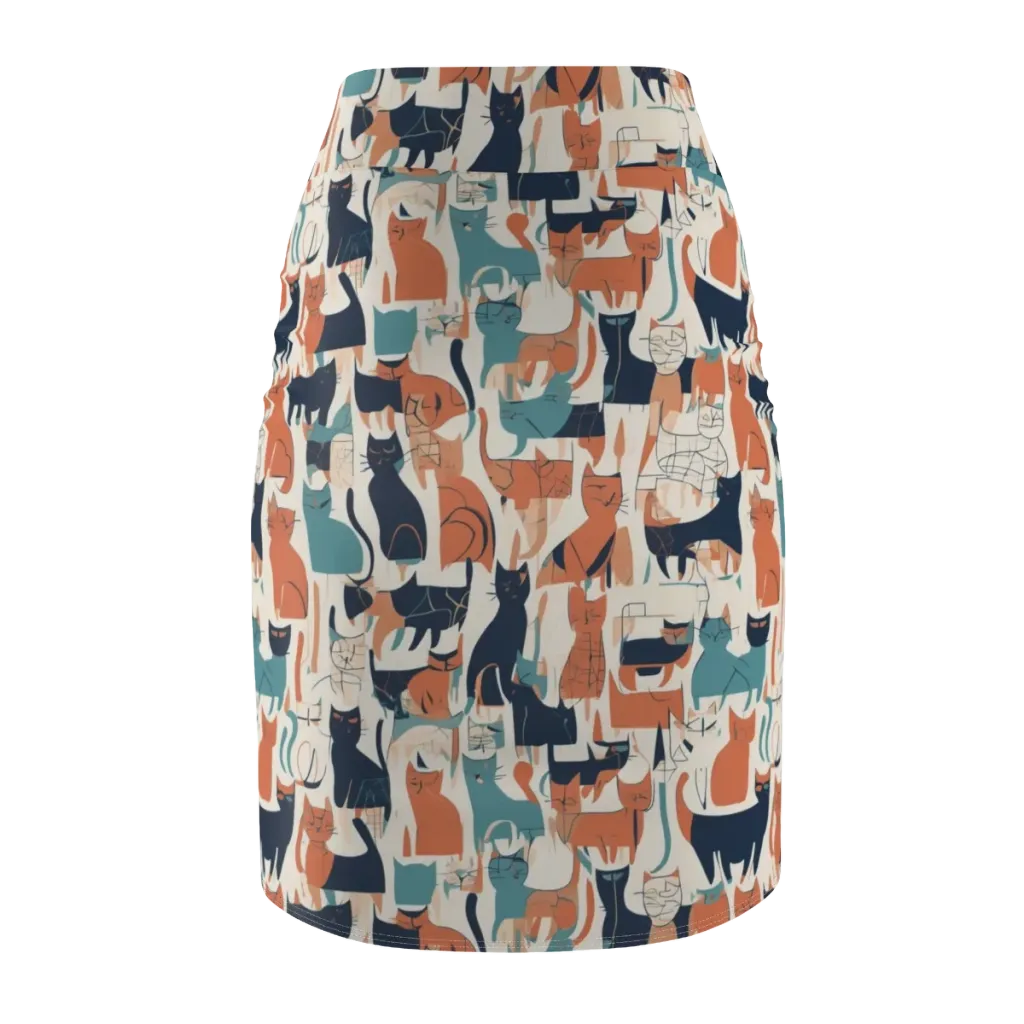 Catwalk Chorus on Pencil Skirt — Back