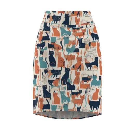 Catwalk Chorus on a Pencil Skirt