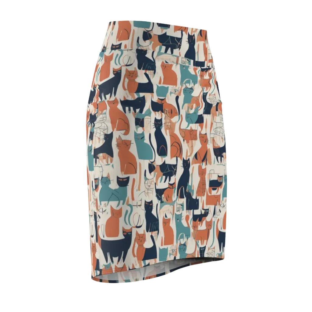 Catwalk Chorus on Pencil Skirt — Front Side