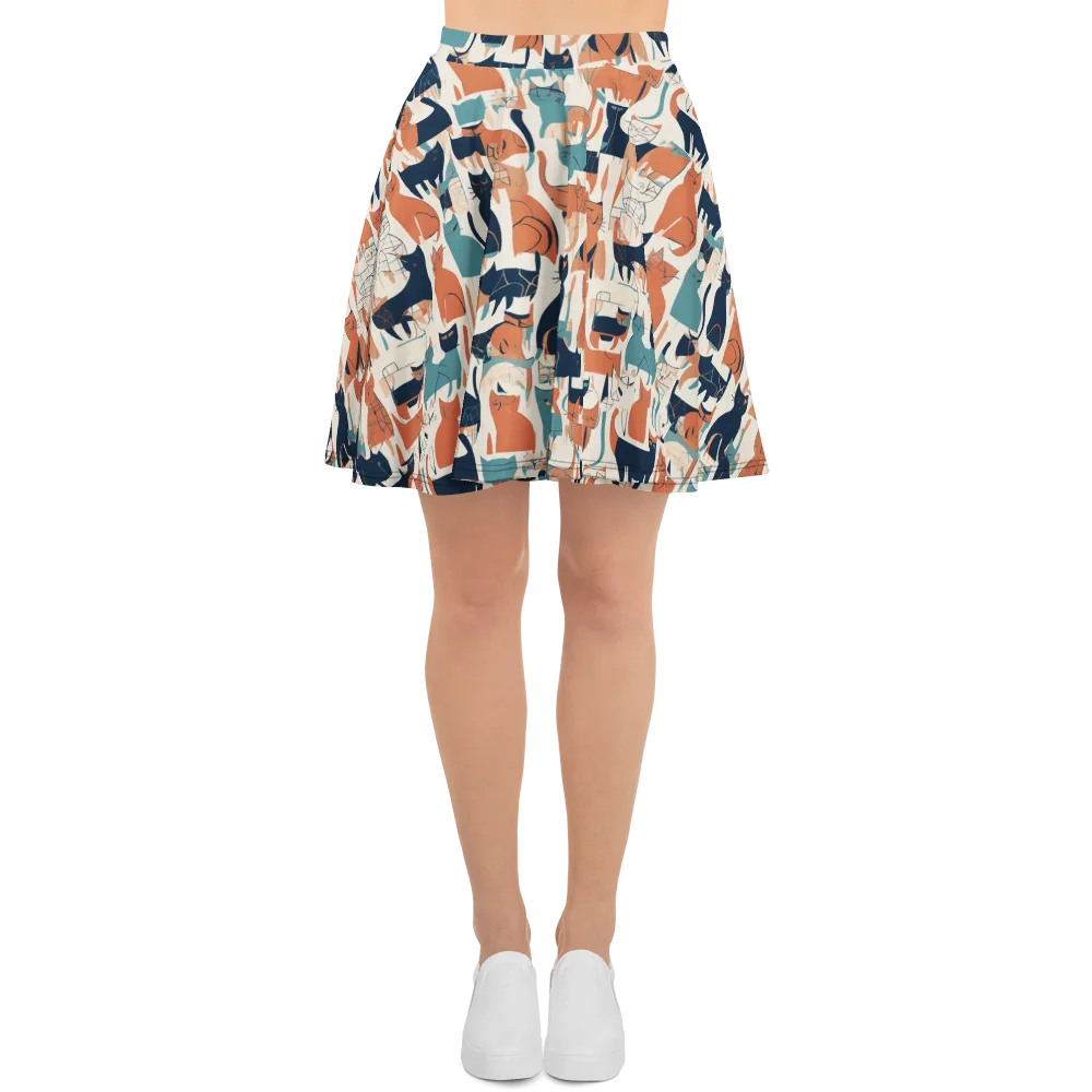 Catwalk Chorus on Skater Skirt — Front