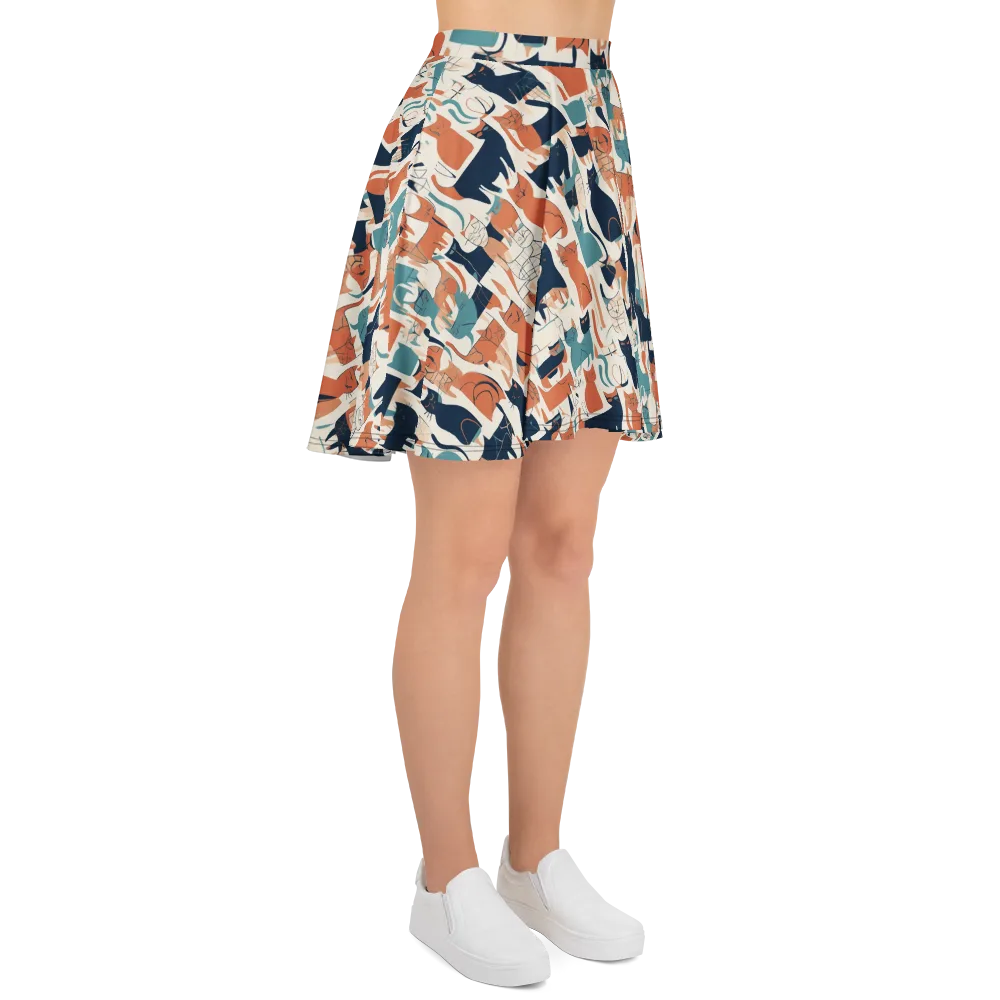Catwalk Chorus on Skater Skirt — Right