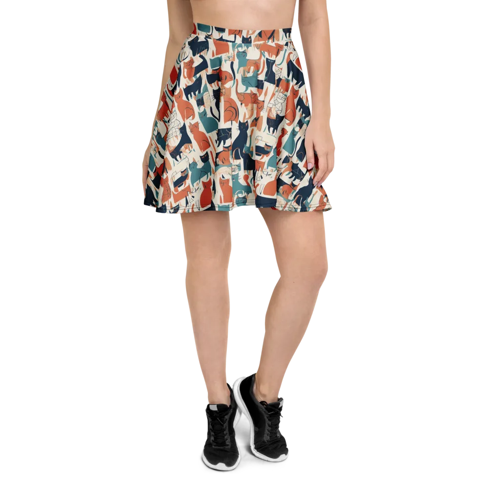Catwalk Chorus on Skater Skirt — Front