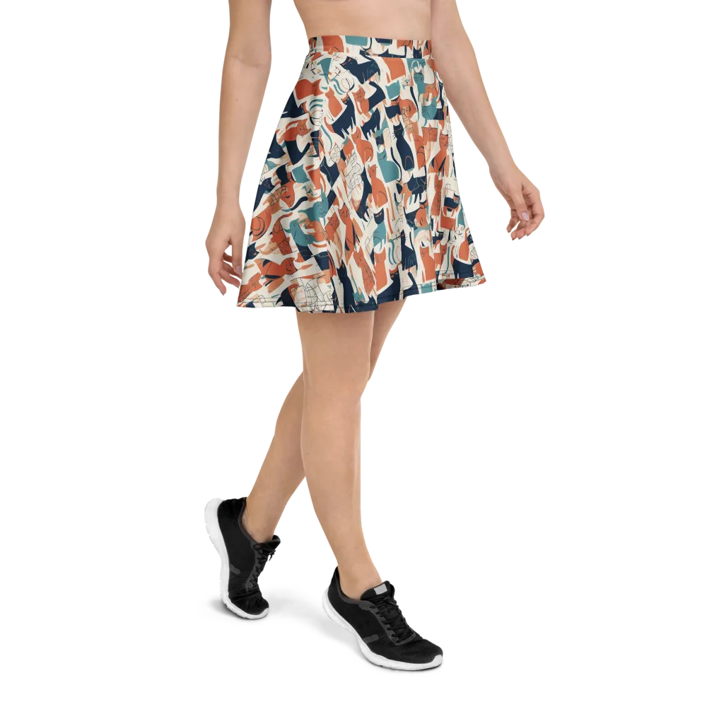 Catwalk Chorus on Skater Skirt — Right