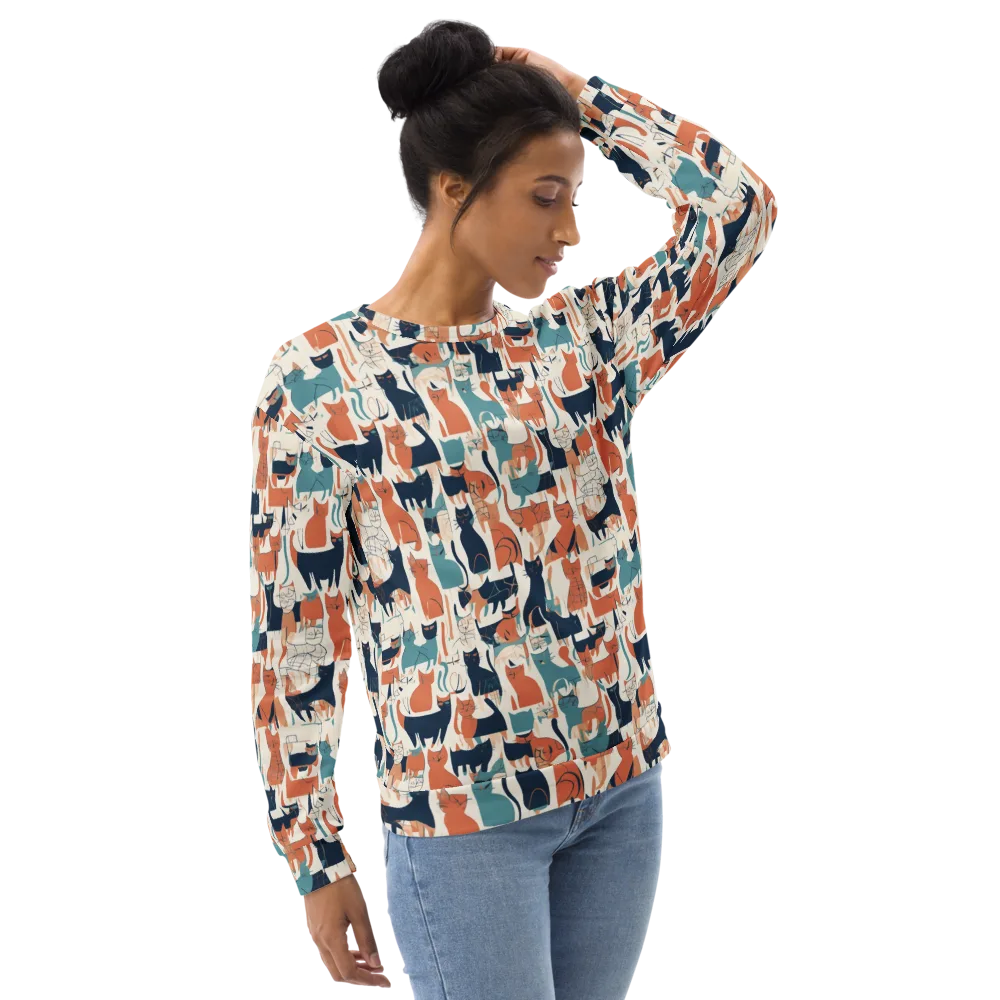 Catwalk Chorus on Sweatshirt — Right Front