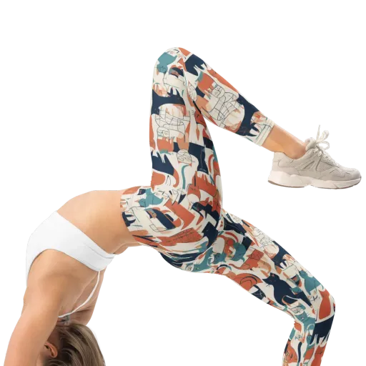 Catwalk Chorus on a Leggings