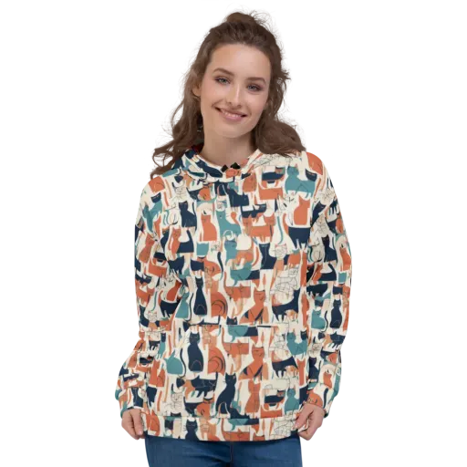 Catwalk Chorus on a Hoodie