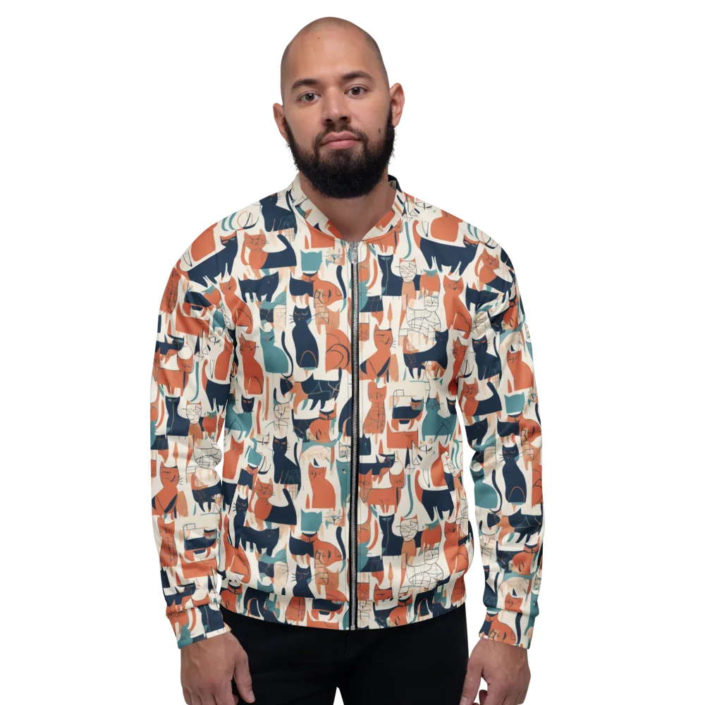 Catwalk Chorus on Bomber Jacket — Front