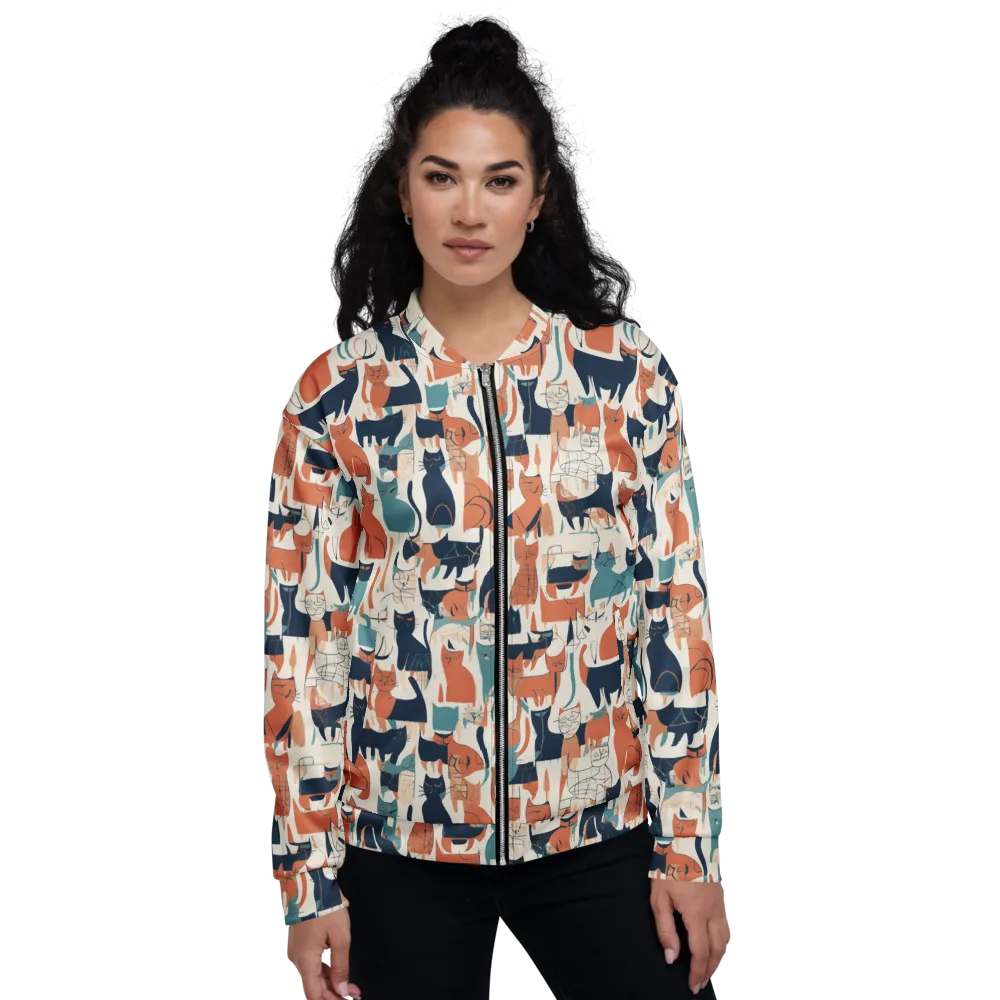 Catwalk Chorus on Bomber Jacket — Front