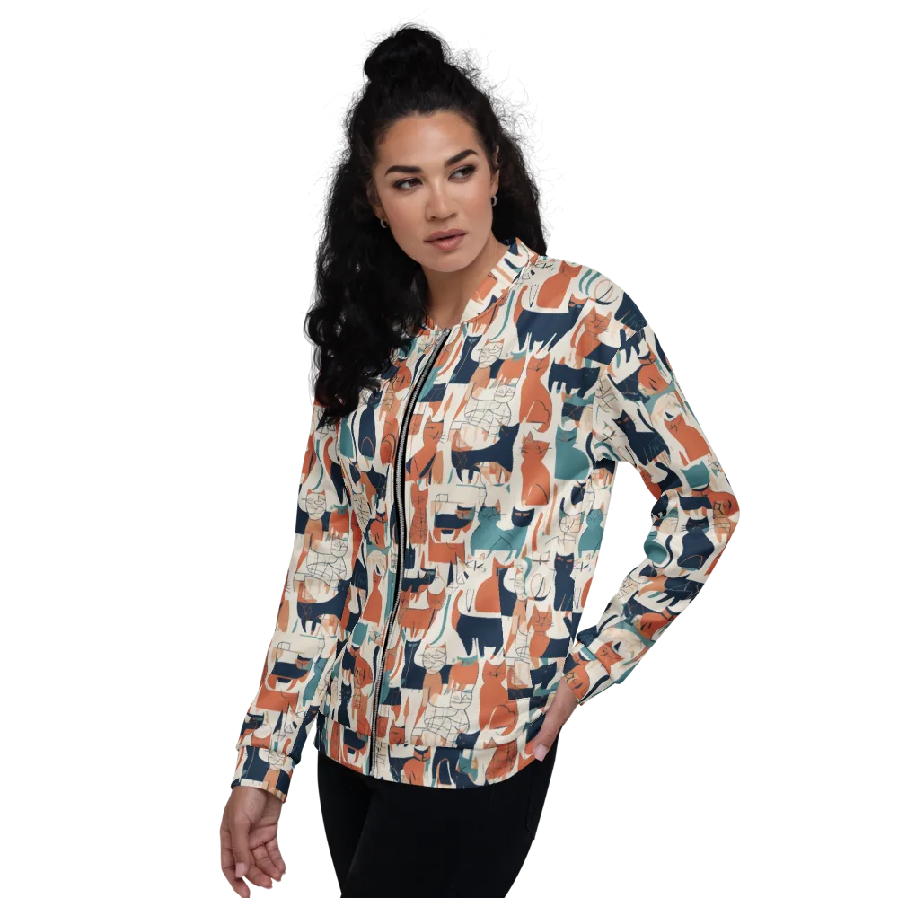 Catwalk Chorus on Bomber Jacket — Left