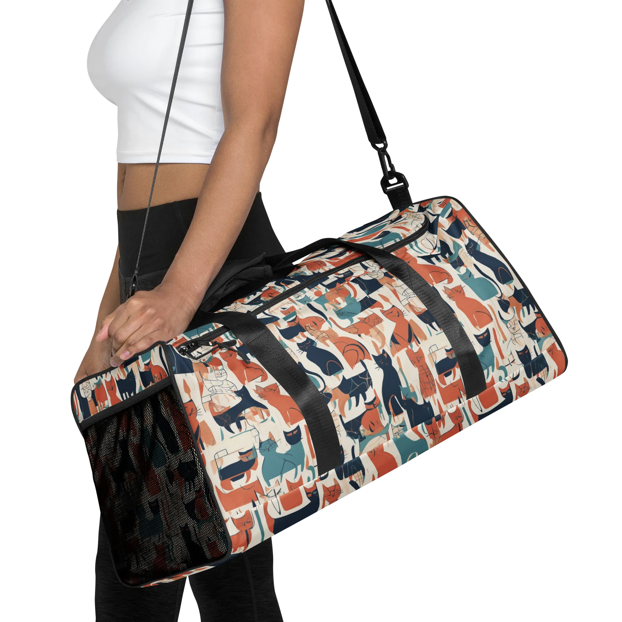 Catwalk Chorus on Duffle Bag — Front