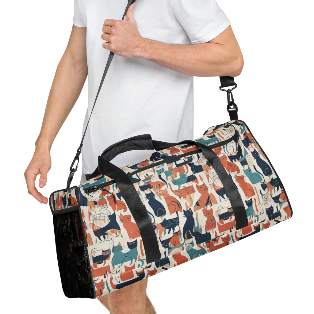 Catwalk Chorus on Duffle Bag — Right Front