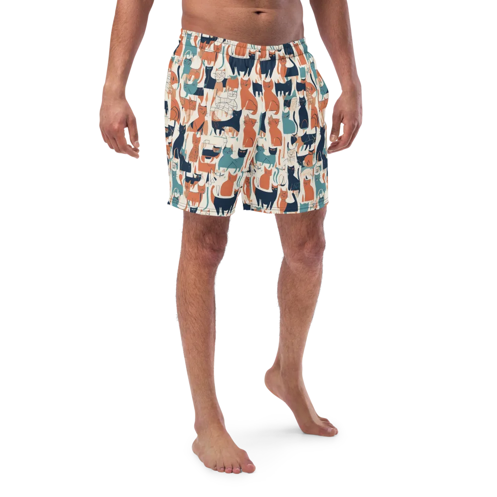 Catwalk Chorus on Swim Trunks — Front
