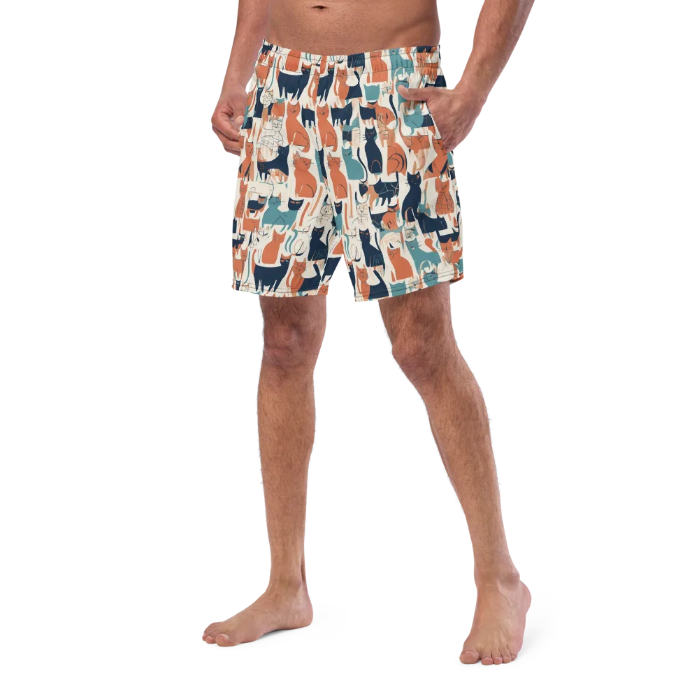 Catwalk Chorus on Swim Trunks — Left Front
